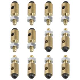 Fixinairp 601968219079 Linkage Stoppers Connecting Servo Arm Push Rod With Nut And Screw D4x1.8mm 12pcs