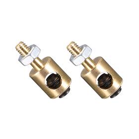 Fixinairp 617662842758 D5x3mm Linkage Stoppers Connecting Servo Arm Push Rod For Rc Airplane 5 Pcs