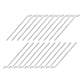 Fixinairp 619668390035 1.2mmx450mm 17.7 Inch Steel Z Pull/push Rods Parts For Rc Airplane Plane Boat 20x