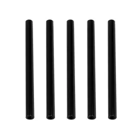 Fixinairp 619668441805 M3x70mm Round Aluminum Column For Quadcopter Alloy Standoff Stud Black 5pcs