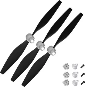 F4u-p Flycolor 3 Sets F4u Rc Plane Propeller With Savers And Adapters For Volantexrc