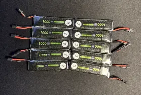 Ced-44419734601797 Flywoo Explorer 1s 1000mah 80c Lihv V2 A30 Plug - 10 Batteries Total