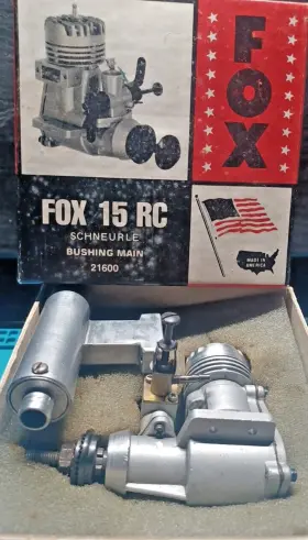 21600 Fox Vtg- 15 Rc Schneurle Bushing Main Model Airplane Engine New- Rare