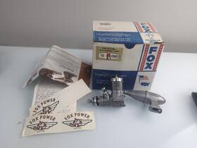 Fox 25bbcl 25 Bb Cl Engine With Schnuerle Ports / Muffler New