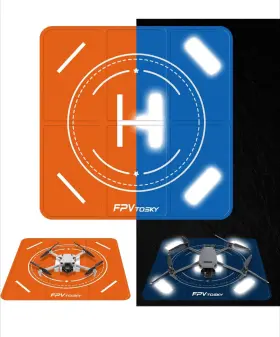 B09f31d563 Fpv Tosky Fpvtosky Nighttime Reflective Drone Landing Pad Portable 20 Inch Fast-fold #tb7