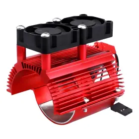 U6f0116-119 Frihobby Aluminum Motor Heat Sink With Twin Cooling Fan For 1/10 Traxxas E-revo Summit U6f0116-119 Frihobby Aluminum Motor Heat Sink With Twin Cooling Fan For 1/10 Traxxas E-revo Summit