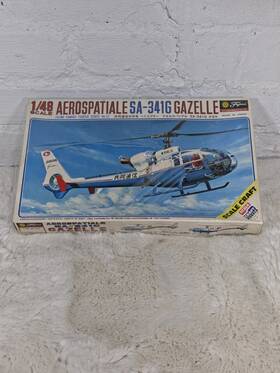 Fujimi Sa-341g 1/48 Gazelle Helicopter Model Kit 5a42 Factory Sealed New