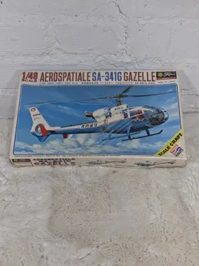 Sa-341g Fujimi 1/48 Gazelle Helicopter Model Kit 5a42 Factory Sealed New