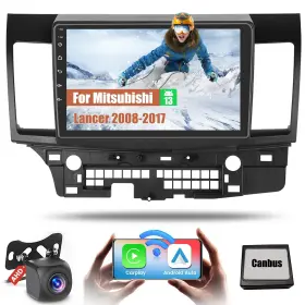 A7240a3196a4mi2us62-c38 Fuluku 2 64gb Radio Dash Kit Android 13 For Mitsubishi Lancer 20