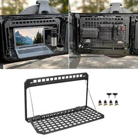 Funy Al-19709 Foldable Tailgate Rack For 2021 2022 2023 2024 Ford Bronco 2/4 Door Single La