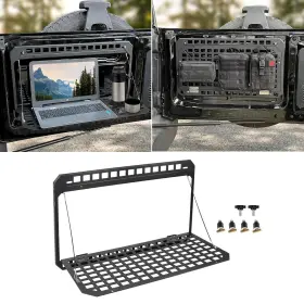 Al-19709 Funy Foldable Tailgate Rack For 2021 2022 2023 2024 Ford Bronco 2/4 Door Single La