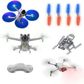 344281247 Gaekol Mini 3 Led Propellers Landing Gear And Headlights For Dji Access