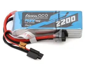 Gens Ace 889551117234 G-tech Smart 4s Lipo Battery 45c 14.8v/2200mah With Universal Connector