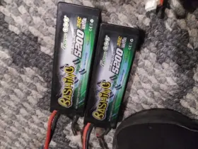 Gea52002s35e3 Gens Ace 52002s35 5200mah 7.4v 2s1p 35c Hardcase Lipo Battery Pack Dean Ec3 Xt60