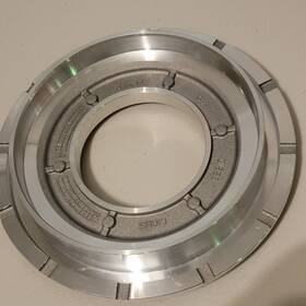 Gibbs 24266364 Flanged Bearing Housing Machined Aluminum Ring Carrier