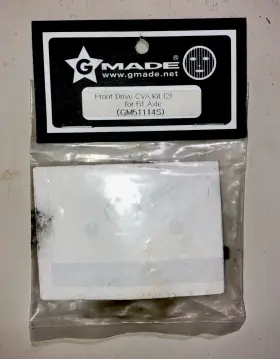 Gm511114s Gmade Gm51114s Front Drive Cva Kit Pair For R1 Axle Black Rc Spares New In Pack