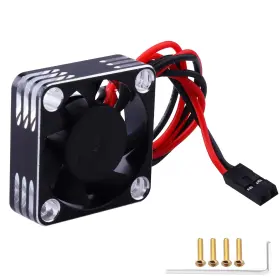 U3g0074-76 Gohobby 30x30x10mm Rc Motor/esc Cooling Fan Aluminum Case For Car Silver And Black U3g0074-76 Gohobby 30x30x10mm Rc Motor/esc Cooling Fan Aluminum Case For Car Silver And Black