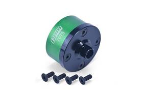 Gpm Gpmmaj011-g Medium Carbon Steel Aluminium 7075 Front Middle Rear Diff Case For Arrma 1 7