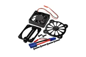 Gpmmaks018fan-bk Gpm Aluminum Motor Heatsink With Cooling Fan For Arrma 1 10 Kraton 4s / Big Rock