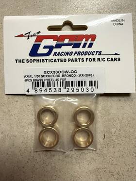Gpm Scx30cow-oc Brass Wheel Weighs For Axial Scx30 1 30