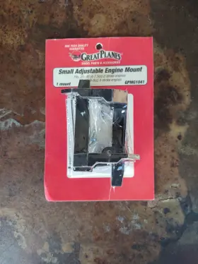 Gpmg1041 Great Planes Two Motor Mounts #gpmg1041 Nos Adjustable Mount For .25 To .48