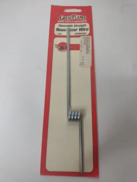 Gpmq4262 Great Planes Gpmq4261 Steerable Straight Nose Gear Set