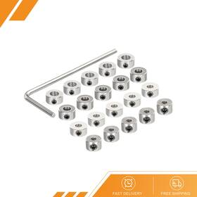 Gryfton 680811069696 20 X Landing Gear Stopper 2/3/4/5mm Plane Wheel Collar Block With Wrench
