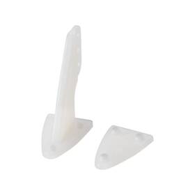 Gryfton 784958262771 10 Sets Control Horn 30x28.5mm Plastic Horns W 3 Holes 1.4mm White