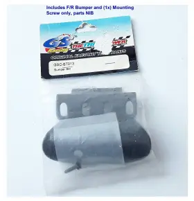 Gsc-st013 Gs Racing Vintage Rc Car Bumper Storm Or Sut Truck Old Stock 1/8 Buggy