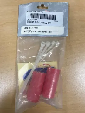 Gsc13545rd Gs Silicones Red 13.5x21.5x45mm Exhaust Coupler Nitro Rc Os Rc10 Cv