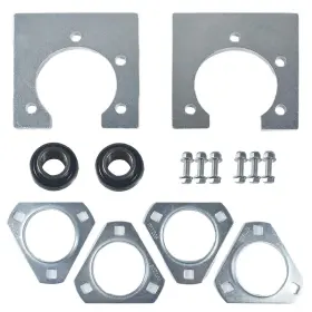 Guciddak 730704597819 Go-kart 1 Inch Live Axle Bearing Kit With 3 Hole Flangettes Mount Hangers For Go