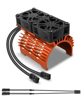 Bsxdjt27 Guziko Rc Cooling Fans Fit For 1/8 Car 40mm 42mm Diameter Brushless Motor 4068