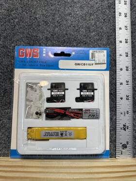 Gws 605482229866 - Flight Pack For Indoor And Slow Flyers Gw/cb115/f Gws2025