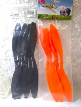 Ep1180 Gws Nip Nos Lot 11x8 Slow Stick Propellers 11 Ct For R/c Model Airplane