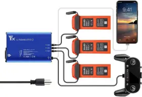Aut-evo2-001 Hanatora Battery Charger For Autel Robotics Evo 2 Ii Pro V2 V3 Enterprise Rtk Aut-evo2-001 Hanatora Battery Charger For Autel Robotics Evo 2 Ii Pro V2 V3 Enterprise Rtk