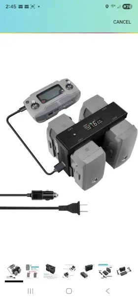 Mavic2-024-05 Hanatora Mavic 2 Zoom/pro Battery Wall And Car Charger For Dji Mavic2-024-05 Hanatora Mavic 2 Zoom/pro Battery Wall And Car Charger For Dji