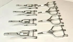 Hcr-03574 Hardcore Racing Supermaxx Hcr T-maxx E-maxx Authentic Hard-core Aluminum Arms Set Rare