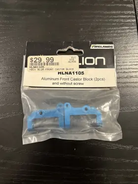 Hlna1105 Helion Front Caster Blocks Aluminum 2pcs No Screws New B165