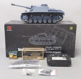 3868-1 Heng Long 1 16 Scale Sturmgeschutz Iii Airsoft Rc Military Tank Ex/box