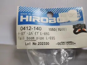 0412-140 Hirobo 0412140 Radio Control Helicopter Tail Boom Pipe Unopened Nib 0412-140 Hirobo 0412140 Radio Control Helicopter Tail Boom Pipe Unopened Nib