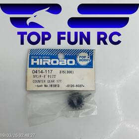 Hirobo 0414-117 Rc Helicopter Counter Gear 17t Nip