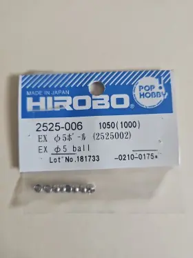 2525-006 Hirobo Rc Helicopter Part Ex 05 Ball New In Package 2525006 2525-006 Hirobo Rc Helicopter Part Ex 05 Ball New In Package 2525006