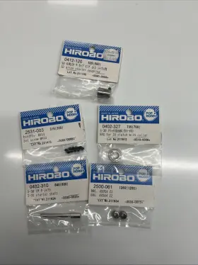 Hirobo 512895102180 Rc Helicopter Part Lot New