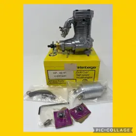 Hp49vt Hirtenberger Hochleistungs Rc 4 Stroke Rotary Engine Hp 49 Vt Nos No Hours Nice