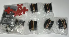 Hs-425bb Hitec 31425s Lot Of Five Deluxe Pro Ball Bearing Servos With Hs-422/425 Gear Set
