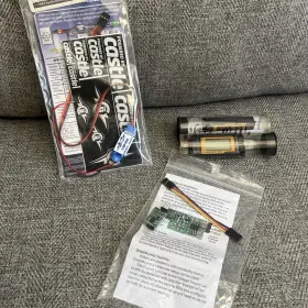 Cg-320 Hitec Rcd Lot Of Rc Plane Parts Castle Bec 10 Amp Voltage Sensor Cg-320 Hitec Rcd Lot Of Rc Plane Parts Castle Bec 10 Amp Voltage Sensor