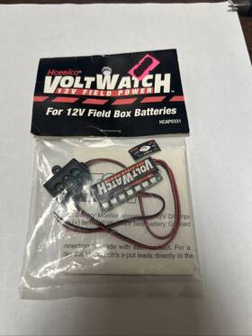 Hobbico Hcap0331 Voltwatch 12v Field Power Monitor - New In Package