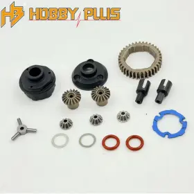 Hbp240111 Hobby Plus 240111 Complete Differential Speck B 1/24 Rc Racing Car Part