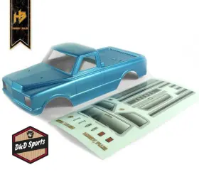 240143 Hobby Plus - Convoy Lexan Body Metallic Blue