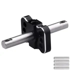 U4h0026-28 Hobbyfire Aluminum Differential Locker Spool Diff Case Parts For 1/10 2wd Traxxas Black U4h0026-28 Hobbyfire Aluminum Differential Locker Spool Diff Case Parts For 1/10 2wd Traxxas Black
